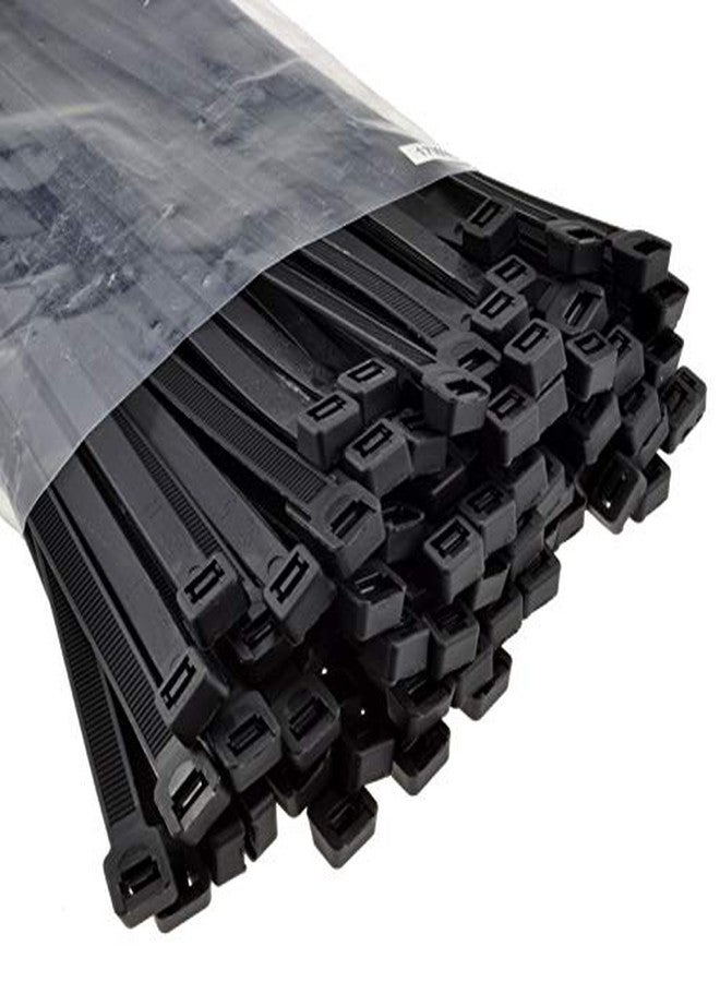 ART IFACT 250 Pieces of Multiple Sizes Nylon Cable tie - Strong Black Cable Tie (Combination 1, Black, 250) - Image 4